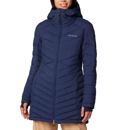 Columbia Women's Joy Peak II Mid Hooded Jacket Collegiate Navy