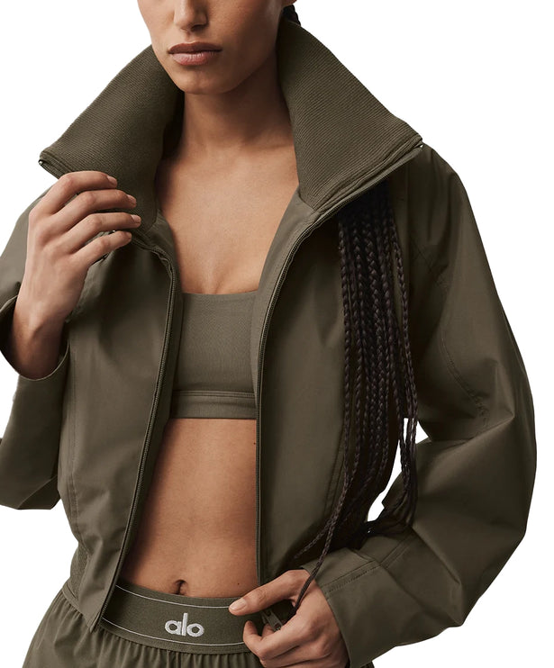 alo Women's First Draft Jacket Olive Tree
