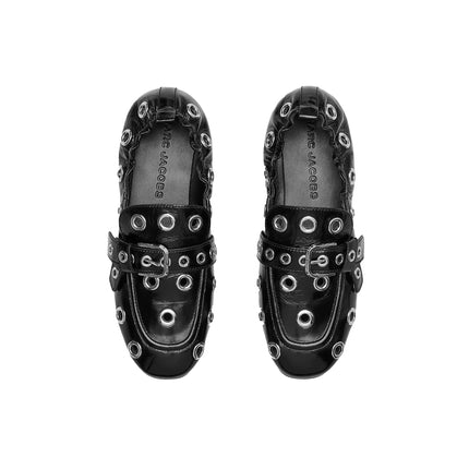 Marc Jacobs Women's The Grommet Jude Loafer Black