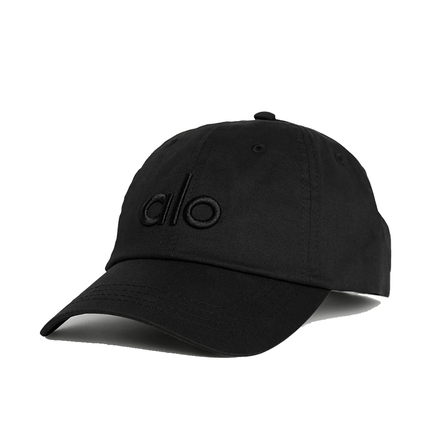 alo Unisex Off-Duty Cap - Black/Black