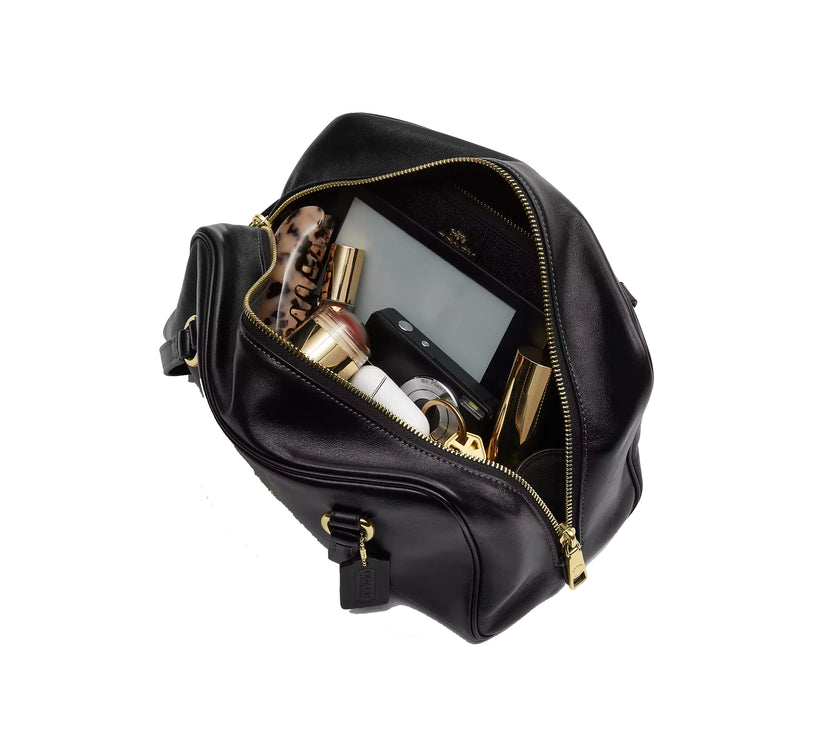 Coach Women's Sydney Shoulder Bag Gold/Black
