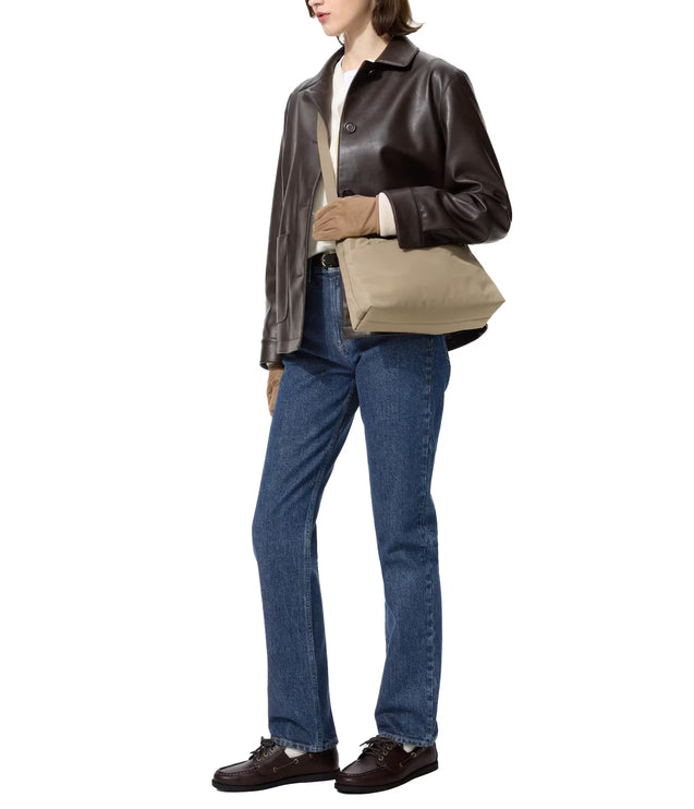 Uniqlo Unisex 2 Way One Handle Bag 09 Black