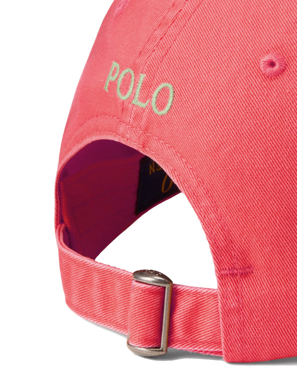 Polo Ralph Lauren Unisex The Iconic Cotton Chino Ball Cap Red Sky