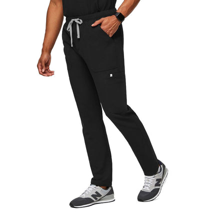FIGS Men's Cairo Cargo Scrub Pants Black