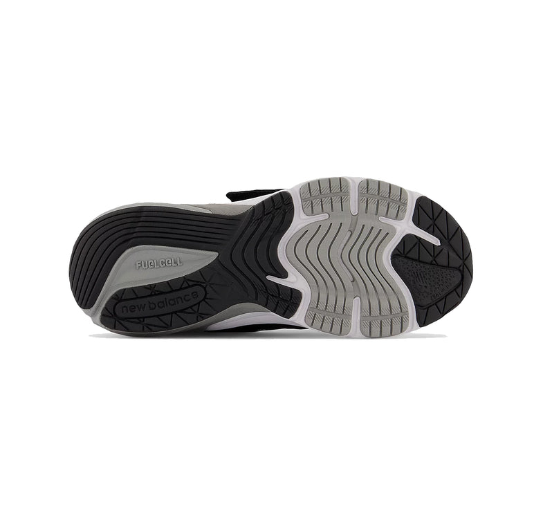 New Balance Little Kid's FuelCell 990v6 Hook & Loop Black with Silver PV990BK6