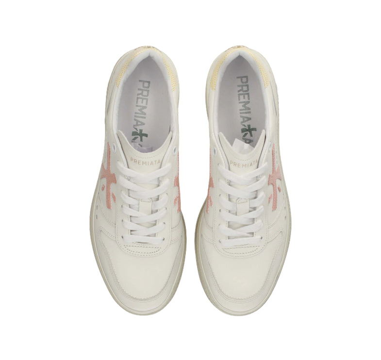 Premiata Women's Micol Sneakers 8196 Pink/Yellow
