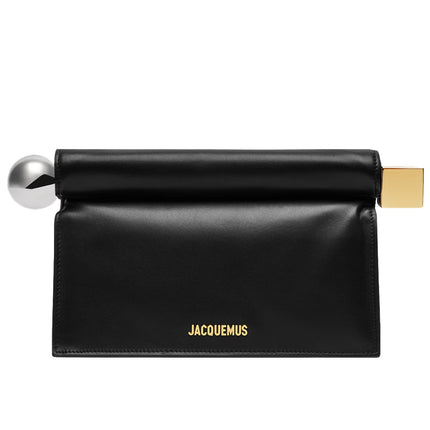 Jacquemus Women's The Rond Carré Clutch Black