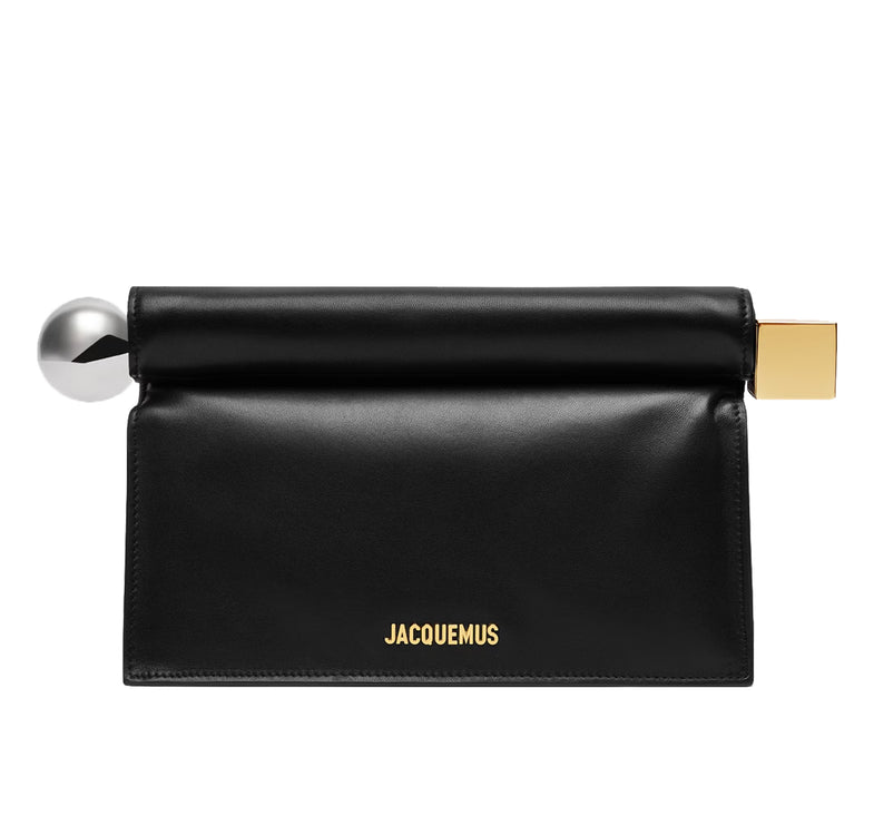 Jacquemus Women's The Rond Carré Clutch Black