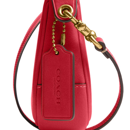 Coach Women's Plaza Bag Brass/Scarlet