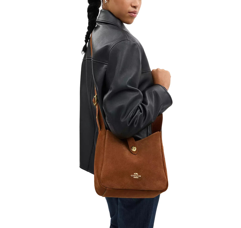 Coach Women's Hadley Convertible Crossbody Bag Gold/Sienna