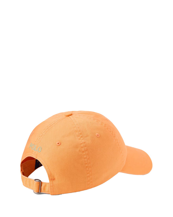 Polo Ralph Lauren Unisex The Iconic Cotton Chino Ball Cap Pompano Orange
