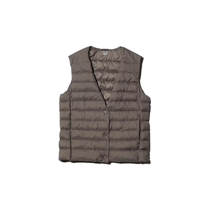 Uniqlo Women's Pufftech Compact Vest 01 Off White
