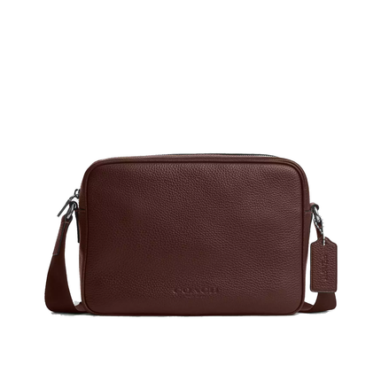 Coach Unisex Colton Crossbody Bag 25 Silver/Maple