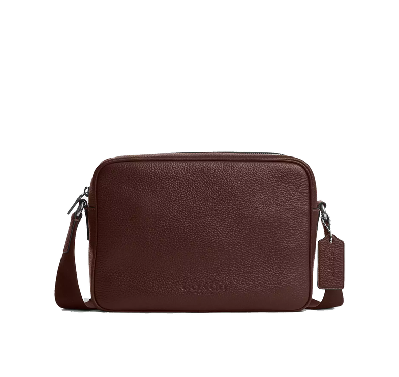 Coach Unisex Colton Crossbody Bag 25 Silver/Maple