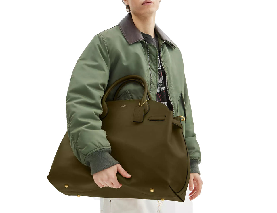 Coach Women's Soft Empire Carryall Bag 48 Brass/Olive