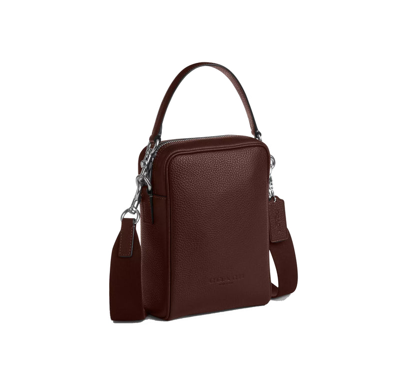 Coach Unisex Tristan Crossbody Bag 14 Silver/Maple