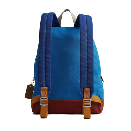 Coach Unisex Tyler Backpack Silver/Blue Multi