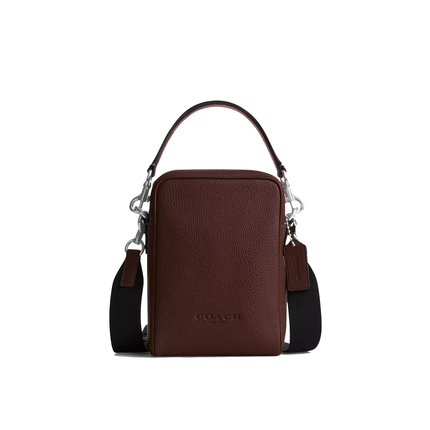Coach Unisex Tristan Crossbody Bag 14 Silver/Maple