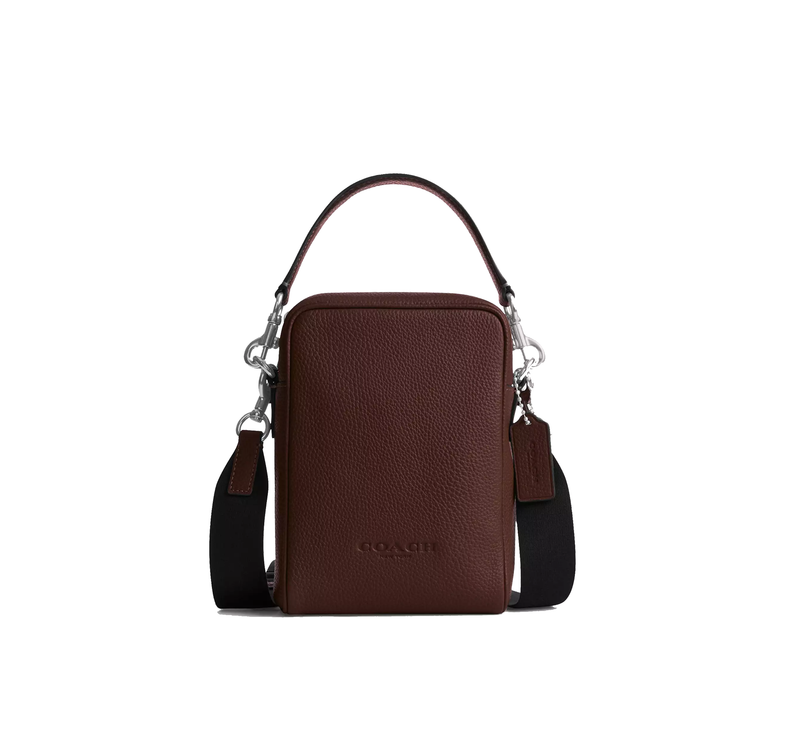Coach Unisex Tristan Crossbody Bag 14 Silver/Maple