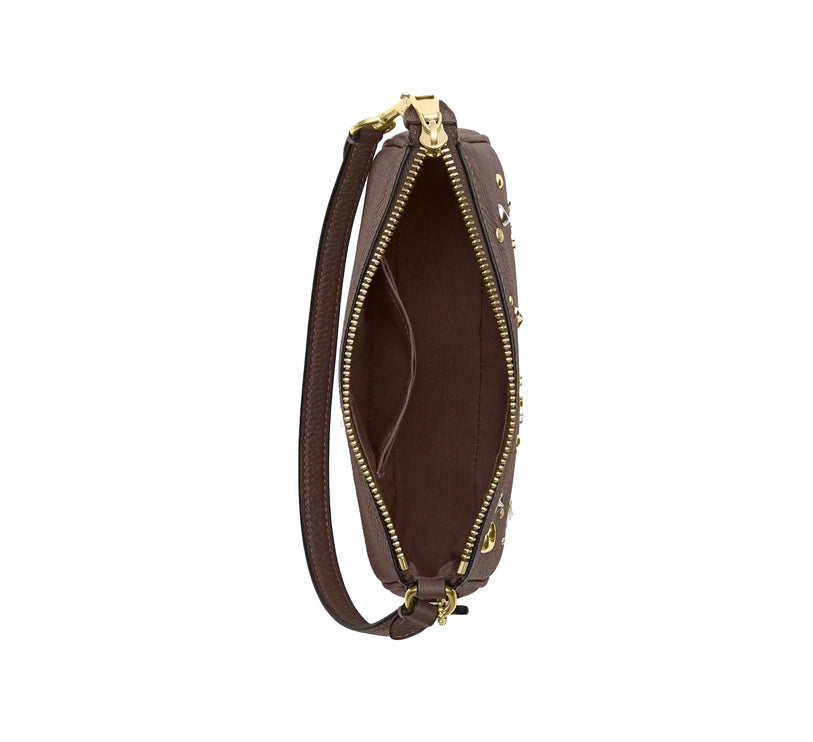 Coach Women's Nolita 19 With Rivets Gold/Dark Stone Multi