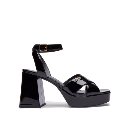 Coach Women's Block Heel Sandal Black