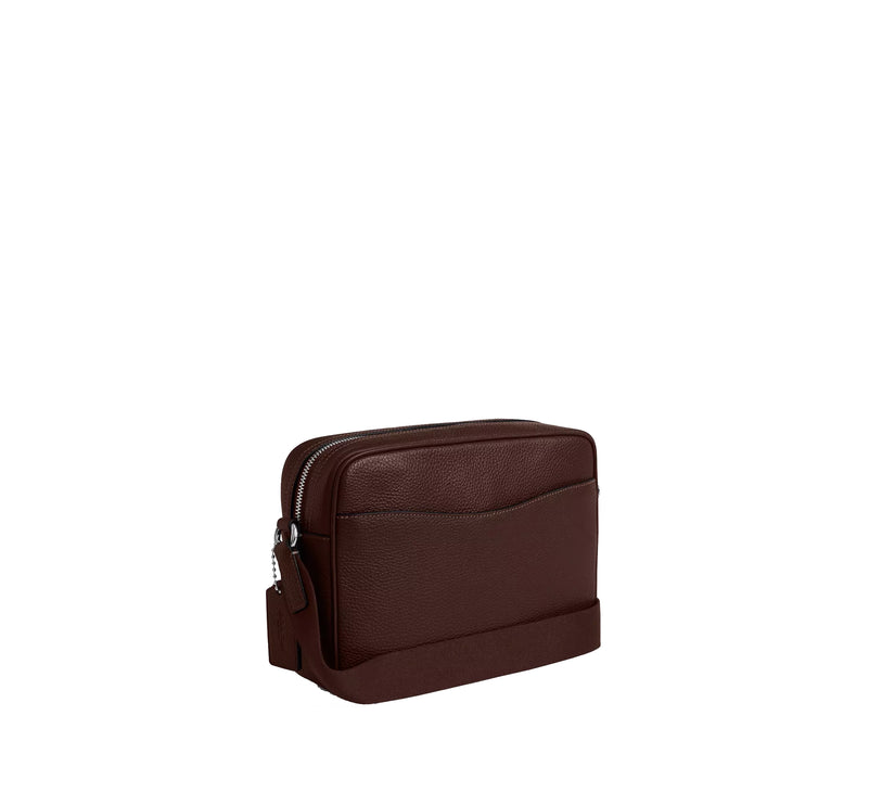 Coach Unisex Colton Crossbody Bag 25 Silver/Maple