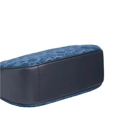 Coach Women's Teri Shoulder Bag In Signature Denim Gold/Indigo