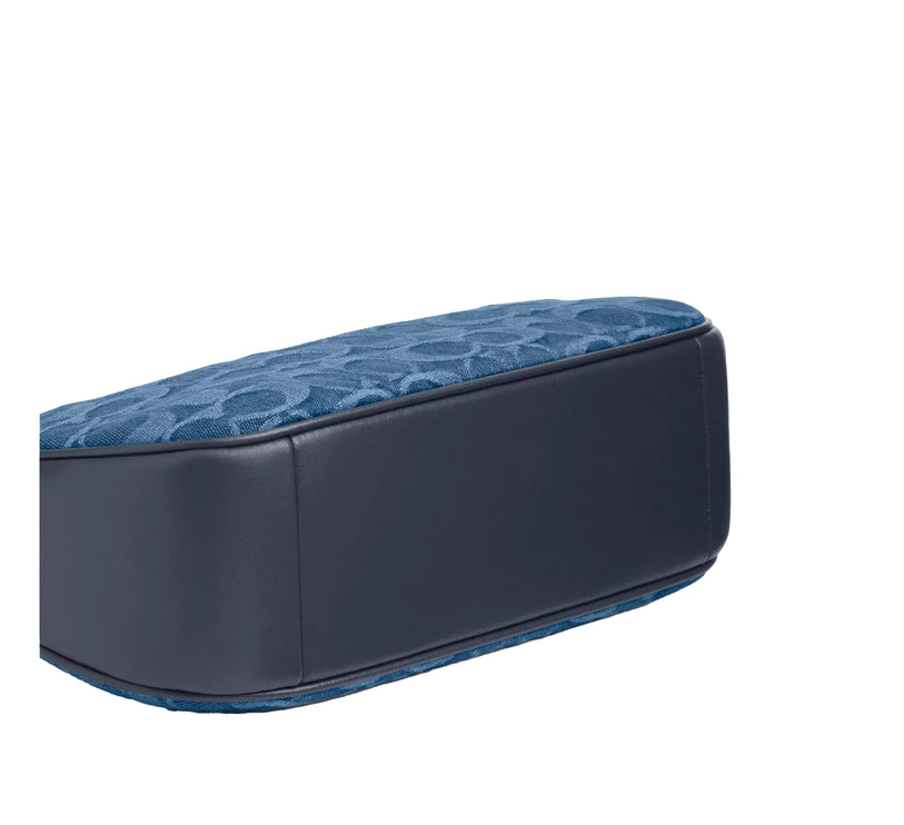 Coach Women's Teri Shoulder Bag In Signature Denim Gold/Indigo