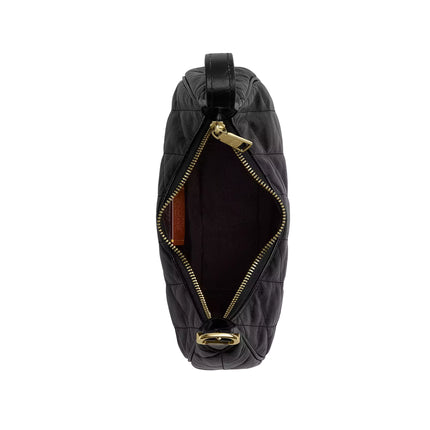 Coach Women's Emily Shoulder Bag With Quilting Gold/Black