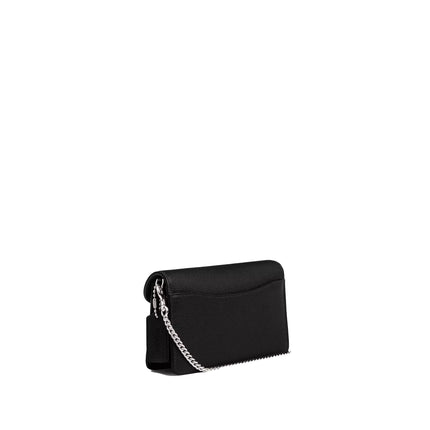 Coach Women's Tabby Chain Clutch Silver/Black