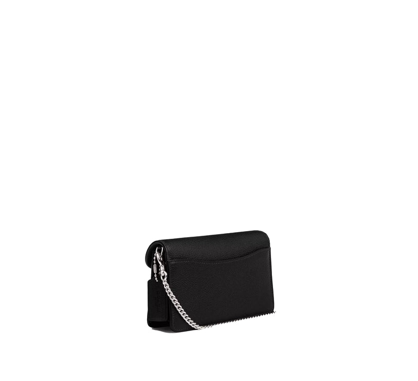 Coach Women's Tabby Chain Clutch Silver/Black