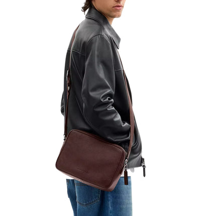 Coach Unisex Colton Crossbody Bag 25 Silver/Maple
