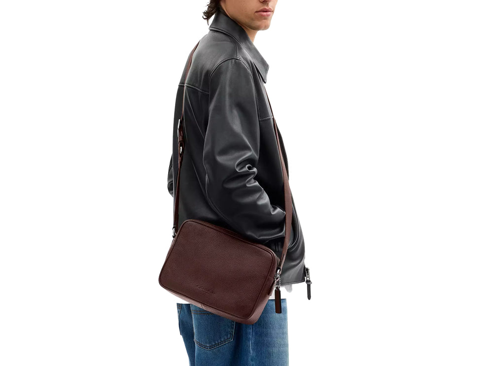 Coach Unisex Colton Crossbody Bag 25 Silver/Maple