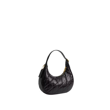 Coach Women's Emily Shoulder Bag With Quilting Gold/Black