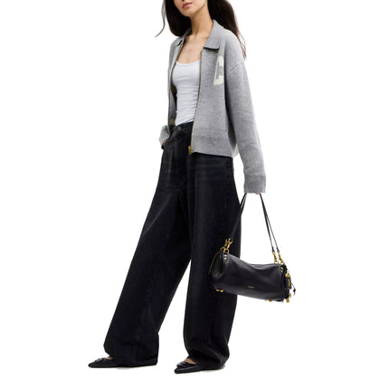 Coach Women's Rogue Shoulder Bag Brass/Black