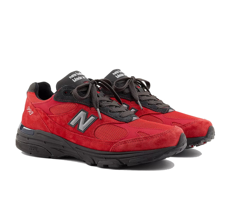 New Balance Made in USA 993 Team Red with True Red and Black Cement U9935CX