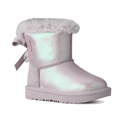 UGG Toddlers Mini Bailey Bow II Frosted Lavender Smoke