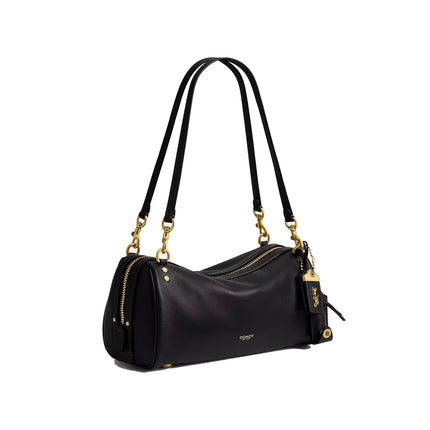 Coach Women's Rogue Shoulder Bag Brass/Black