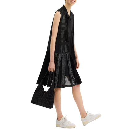 Coach Women's Brooklyn Shoulder Bag 28 Suede/Brass/Black