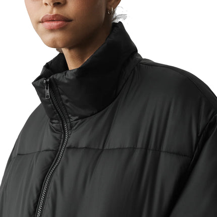 alo Women's Cold Front Puffer Jacket Black