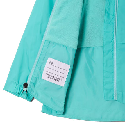 Columbia Girls' Toddler Rain-Zilla II Jacket Dolphin