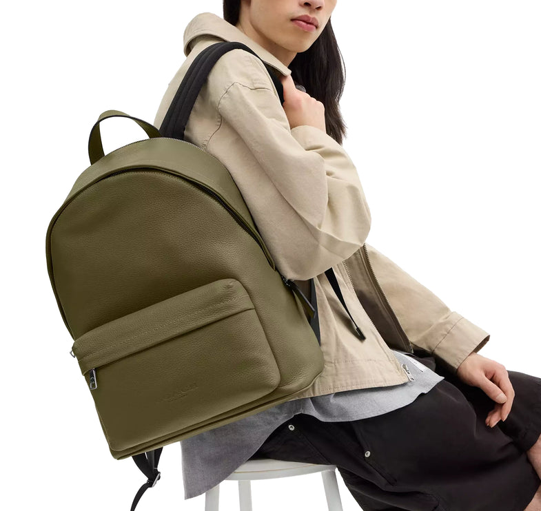 Coach Unisex Taylor Backpack Silver/Olive