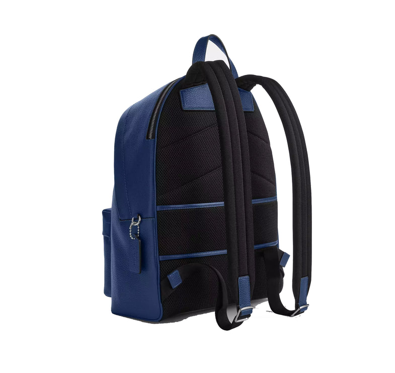 Coach Unisex Taylor Backpack Silver/Deep Blue