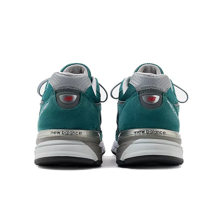 New Balance Made in USA 990v4 Vintage Teal with Grey and White U990OV4
