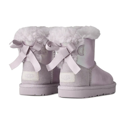 UGG Toddlers Mini Bailey Bow II Frosted Lavender Smoke