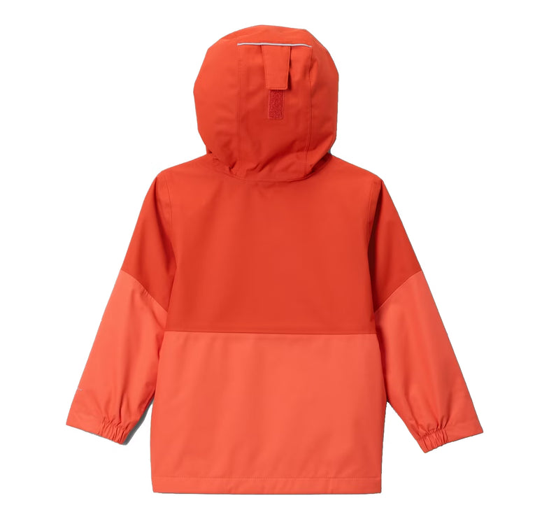 Columbia Boys' Toddler Hikebound II Rain Jacket Super Sonic/Zing