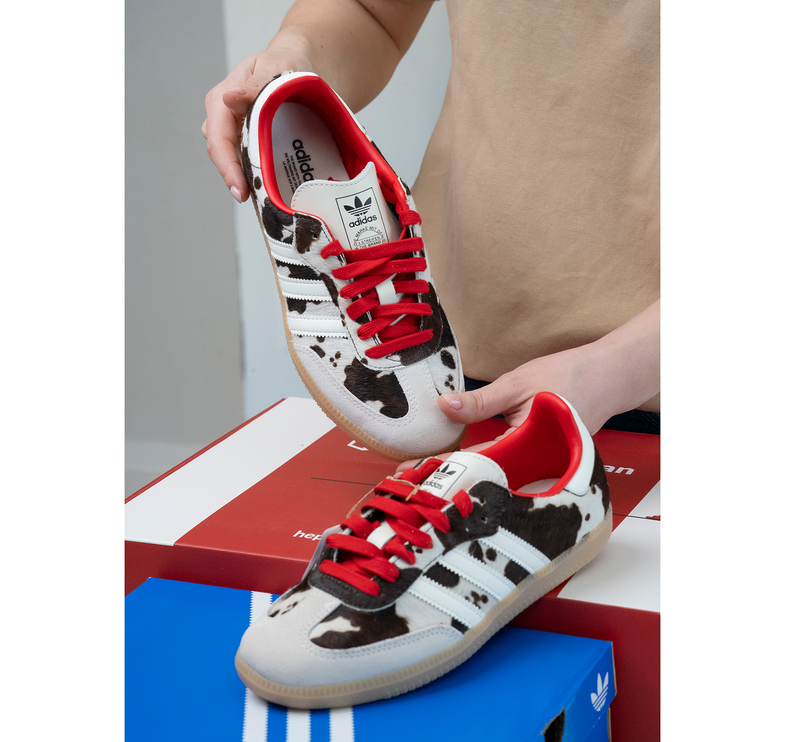 Adidas Women's Samba OG Shoes Aurora Coffee/Off White/Gum KI6956