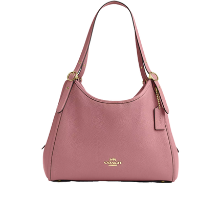 Coach Women's Erin Shoulder Bag Gold/Peony