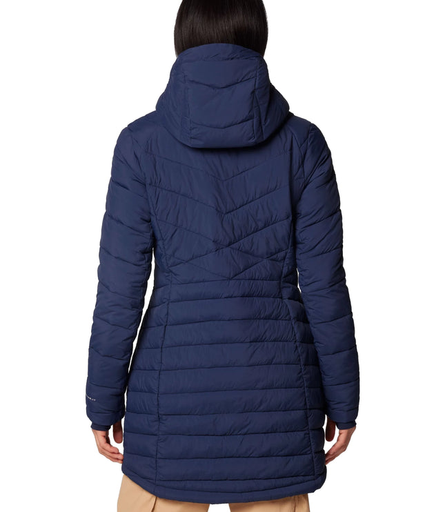 Columbia Women's Joy Peak II Mid Hooded Jacket Collegiate Navy