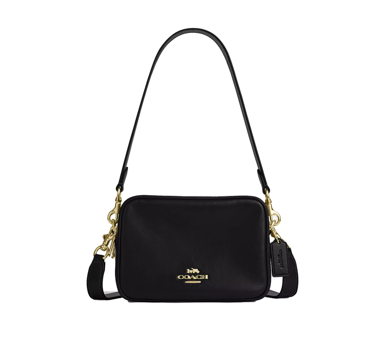 Coach Women's Mini Carey Crossbody Bag Gold/Black